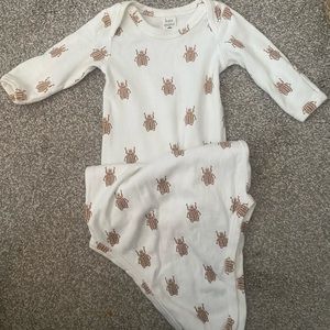 Kate Quinn / Brown Beetles Gown / 0-3 month